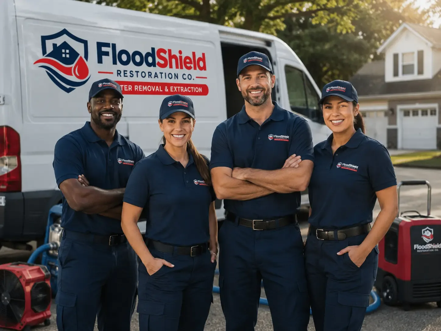 Flood Damage Restoration company in Bunch, OK